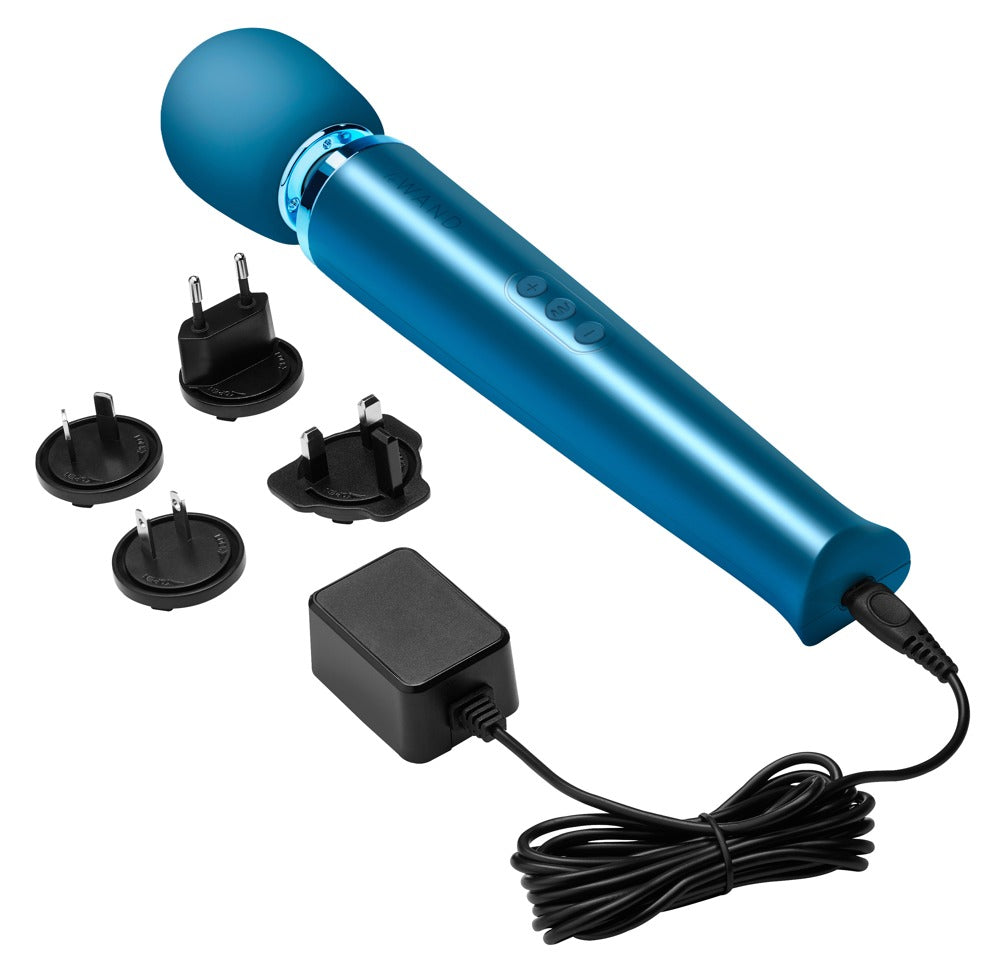 Le Wand Pacific Blue - Masajeador Vibrador Recargable de Lujo