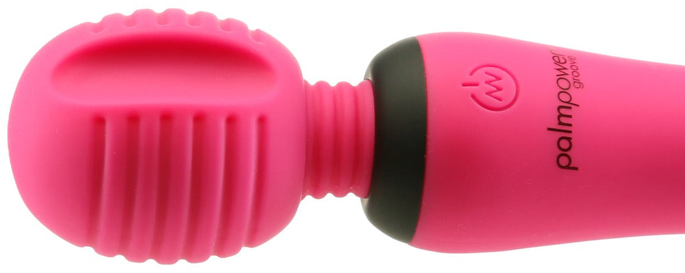 Palmpower Groove Mini Wand - Masajeador Compacto de Silicona
