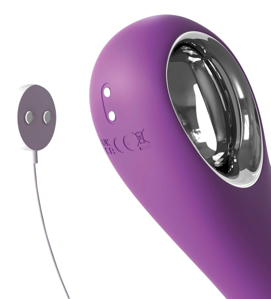 FFH Her Ultimate Pleasure Pro - Vibrador de Punto G con Succión y Lengua Vibratoria