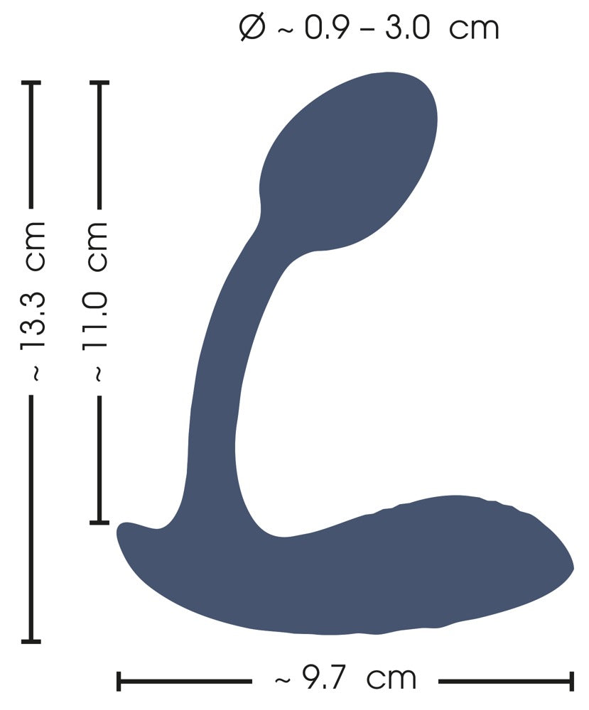 Sweet Smile Bendable Panty Vib - Vibrador Flexible con Control Remoto