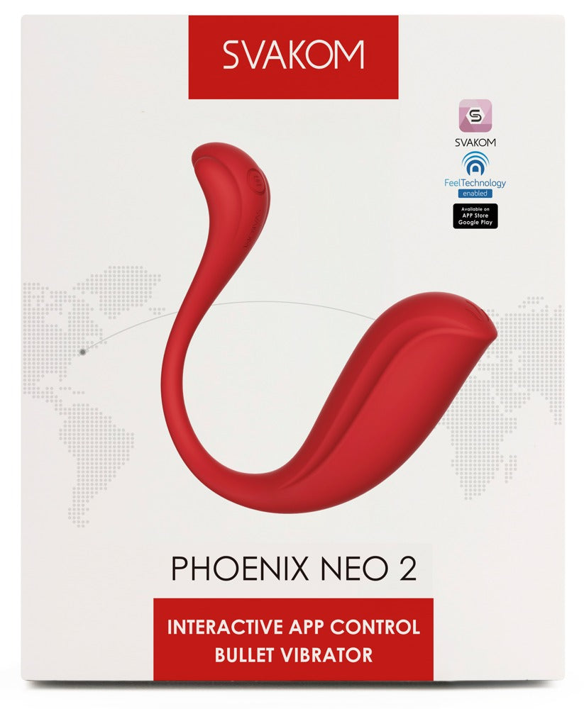 Phoenix Neo 2 - Huevo Vibrador Recargable de SVAKOM