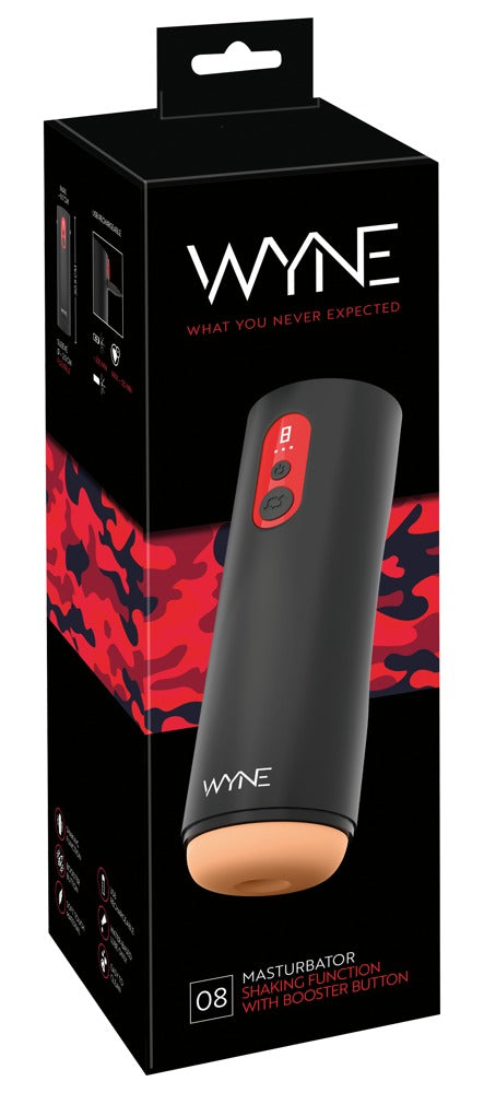 WYNE Masturbador 08 - Estimulador Motorizado con 7 Modos de Vibración