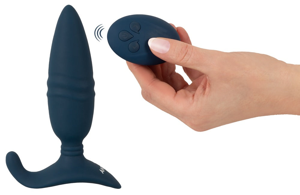ANOS RC Thrusting Butt Plug - Plug Anal con Vibración y Control Remoto