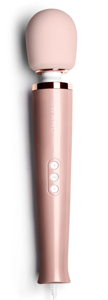 Le Wand Powerful Plug-In RoseGold - Masajeador Vibrador Enchufable