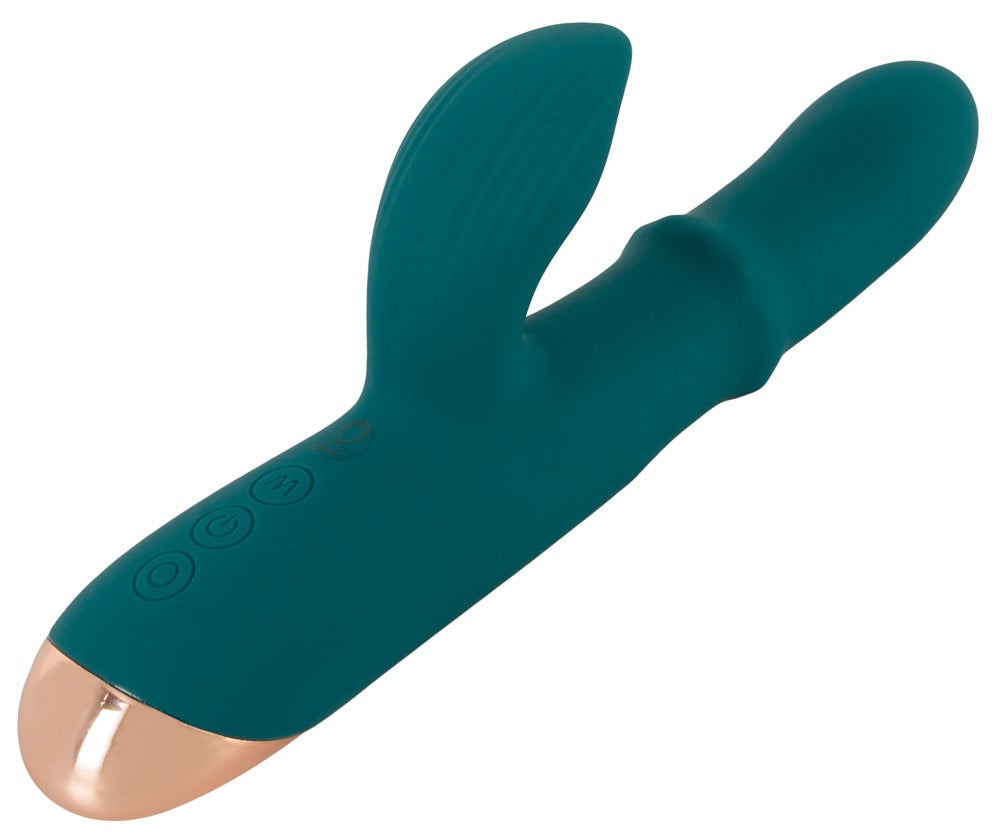 Thumping Rabbit Vibrator You2Toys - Estimulador Dual con Anillo Móvil