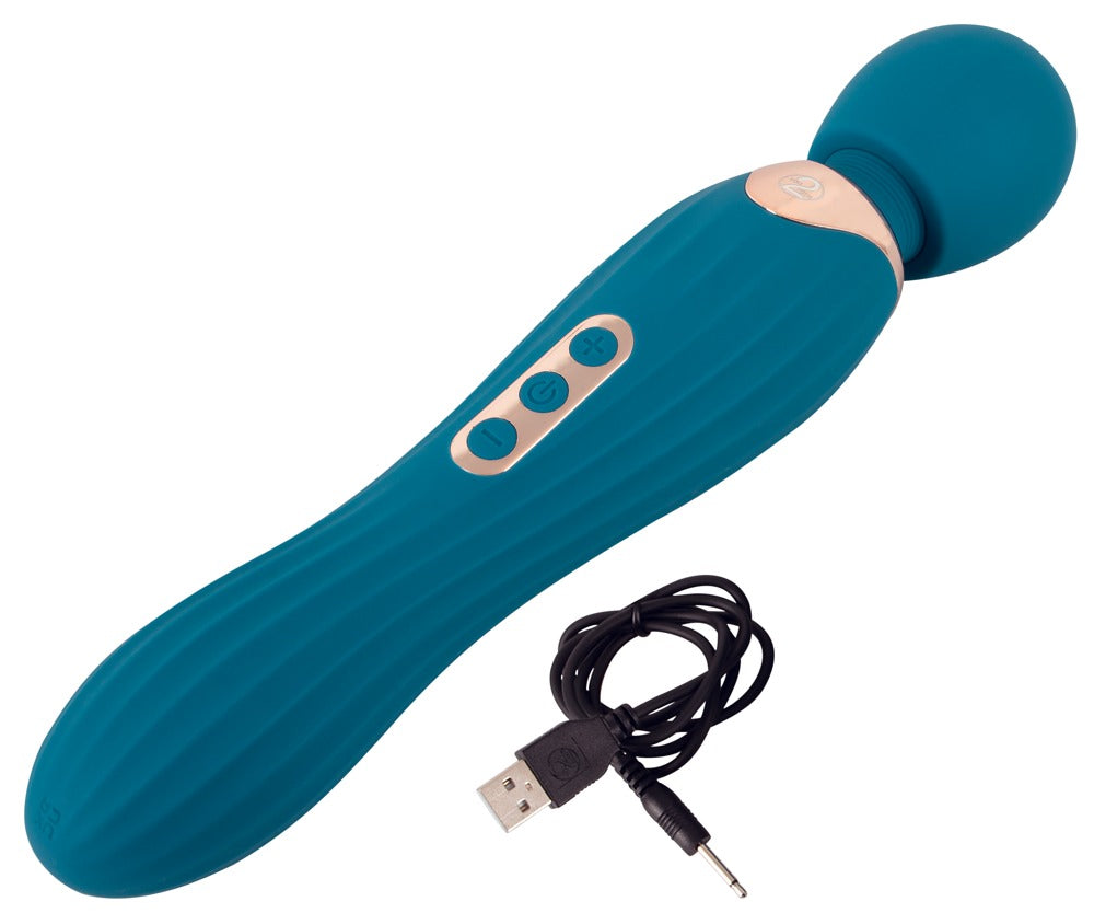 Big Wand Blue - Masajeador de Varita con Vibración Extra Potente You2Toys