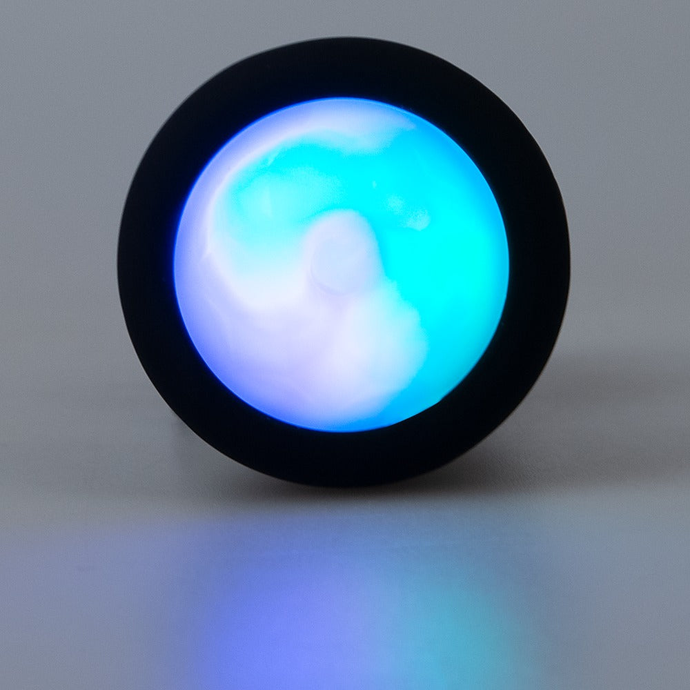 ANOS RC Flashing Butt Plug - Plug Anal con LED Parpadeante y Vibración