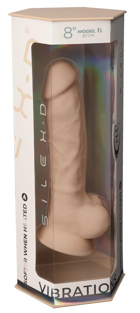 SilexD Model 8 Vibración + LRS - Dildo Realista con Control Remoto