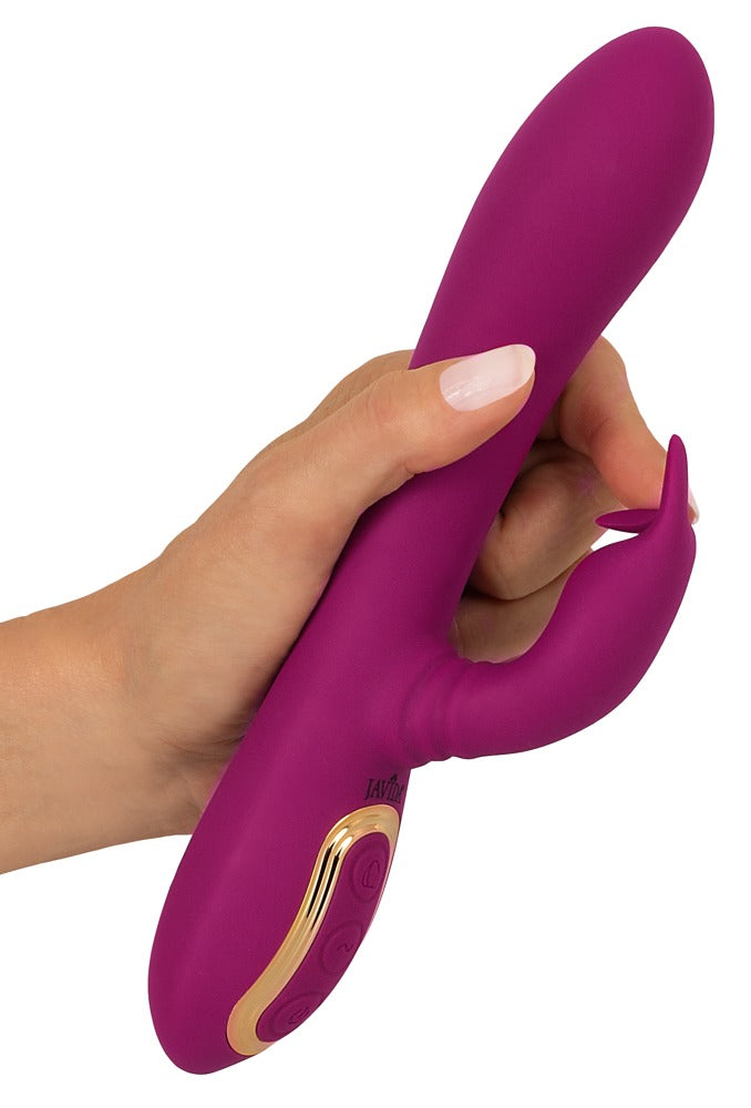 Javida 3 Function Pearl Rotati - Vibrador Clítoris con Perlas Giratorias y Estimulador Móvil