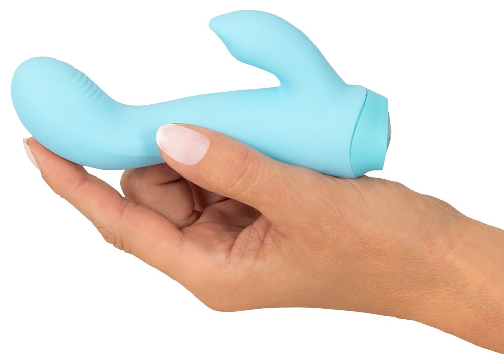Cuties Mini Vibrator Blue 4.ª Generación - Vibrador Compacto con 10 Modos