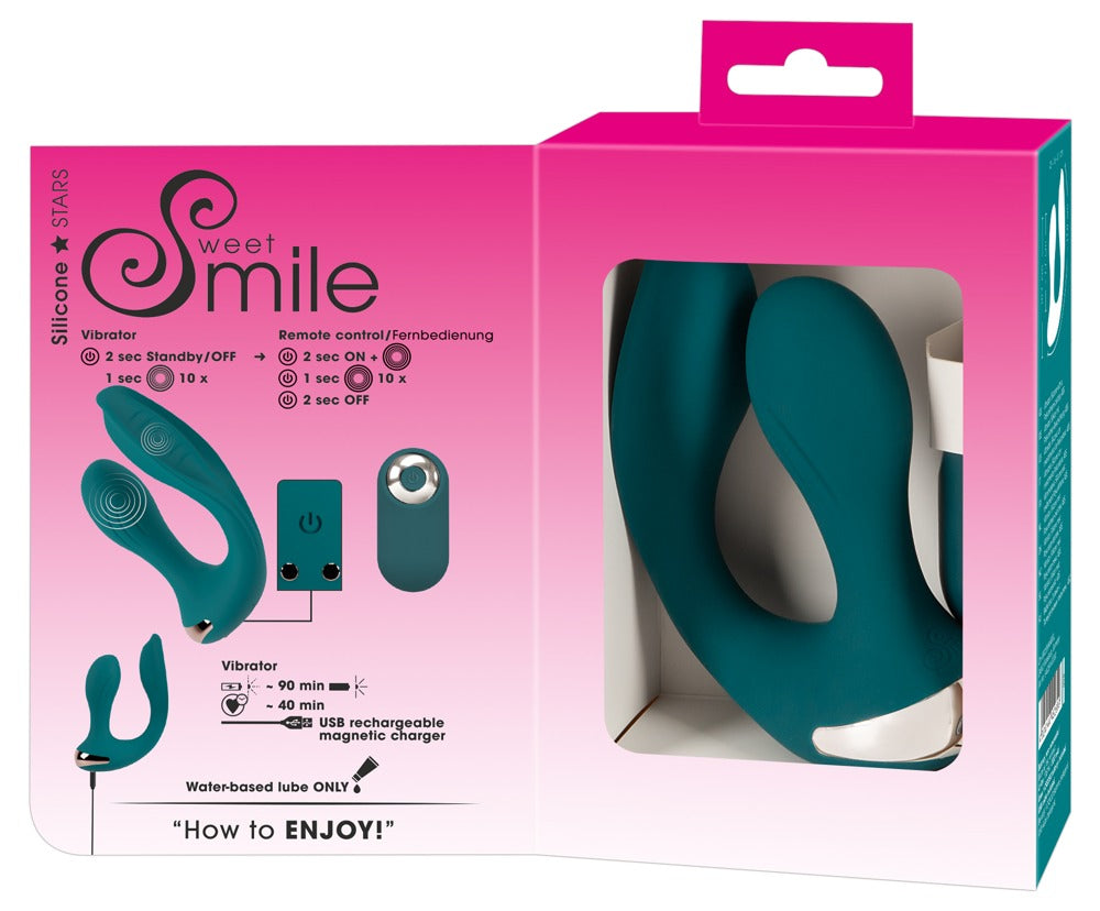 Sweet Smile Multi-Function Vib - Vibrador Dual con Control Remoto