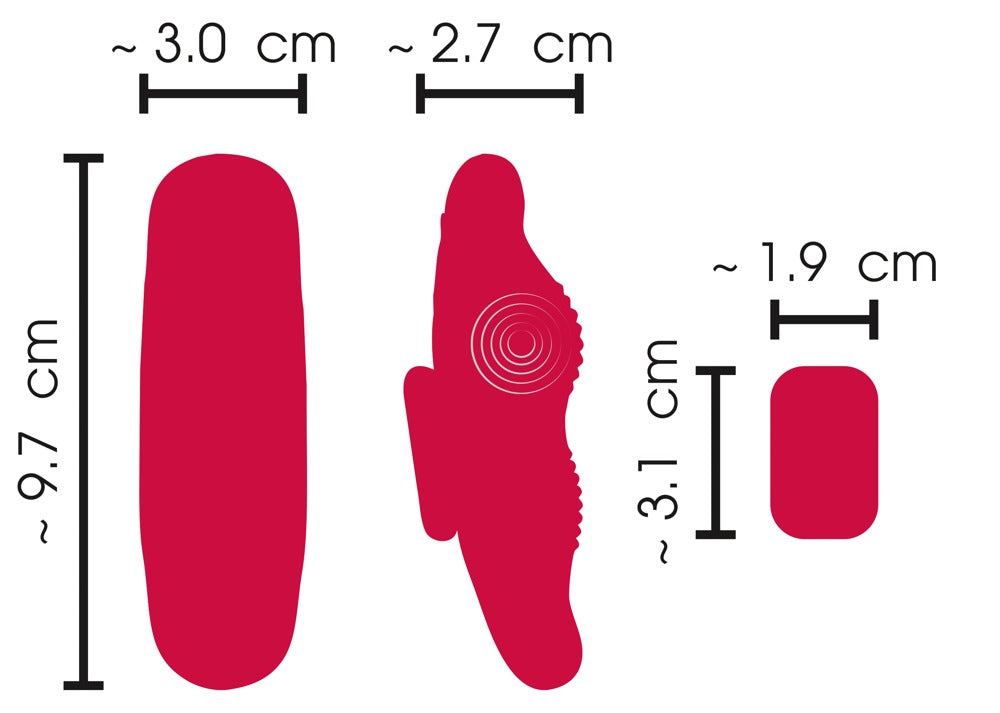 Sweet Smile Magnetic Panty Vib - Vibrador RC Discreto con Control Remoto