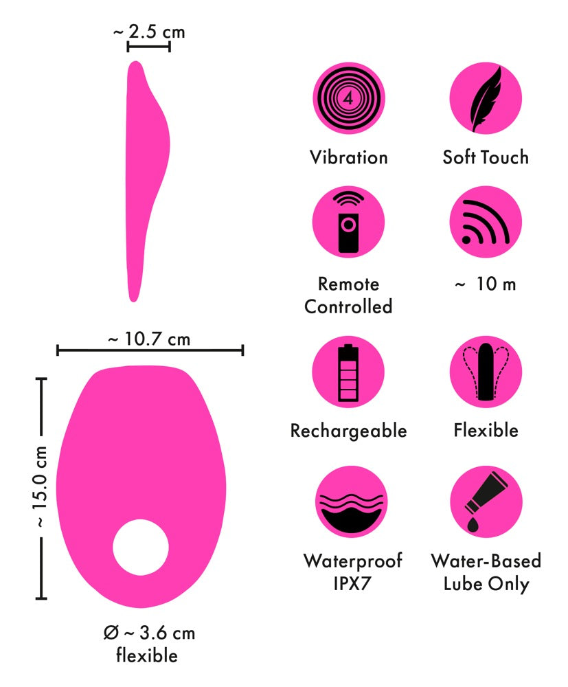 Couples Choice Grinding Cushion - Cojín Vibrador de Pareja con Mando a Distancia