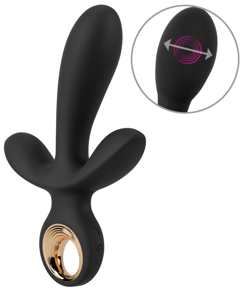 Vibrador Triple Hinchable Eternal - Estimulación Múltiple con 4 Motores