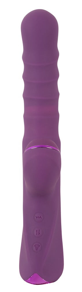 Vibrador Rabbit 3 Funciones con Empuje y Golpeteo - JAVIDA