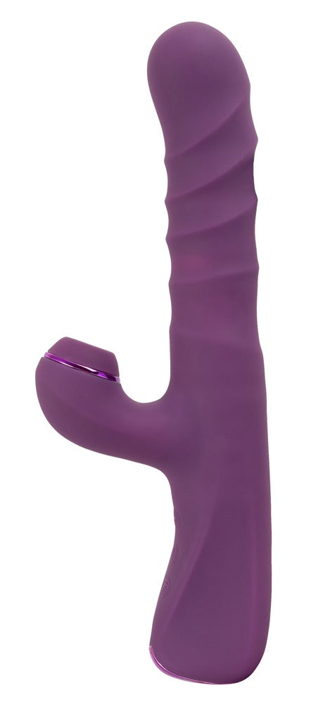 Vibrador Rabbit 3 Funciones con Empuje y Golpeteo - JAVIDA