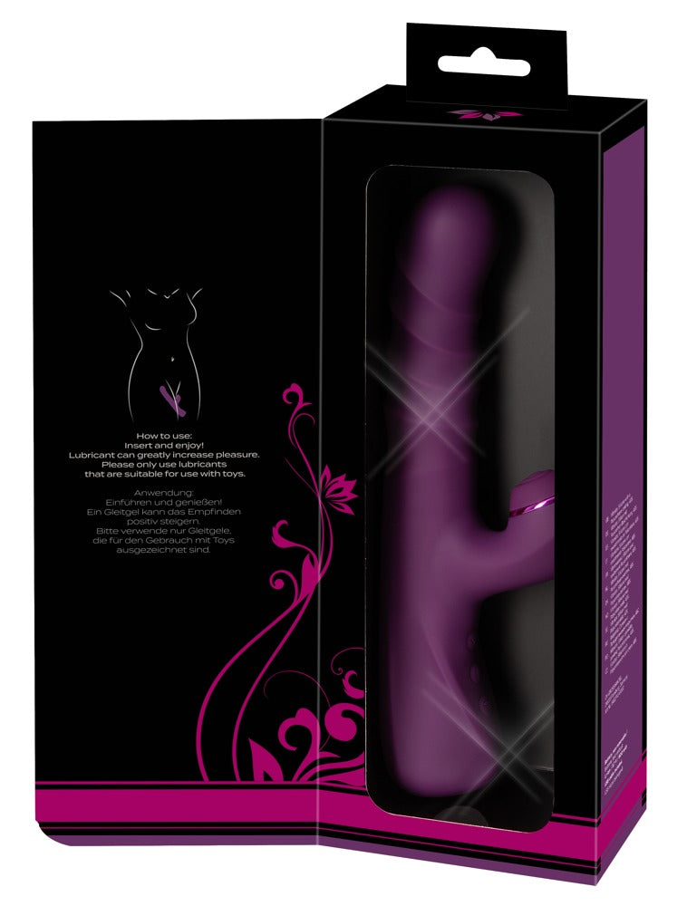 Vibrador Rabbit 3 Funciones con Empuje y Golpeteo - JAVIDA