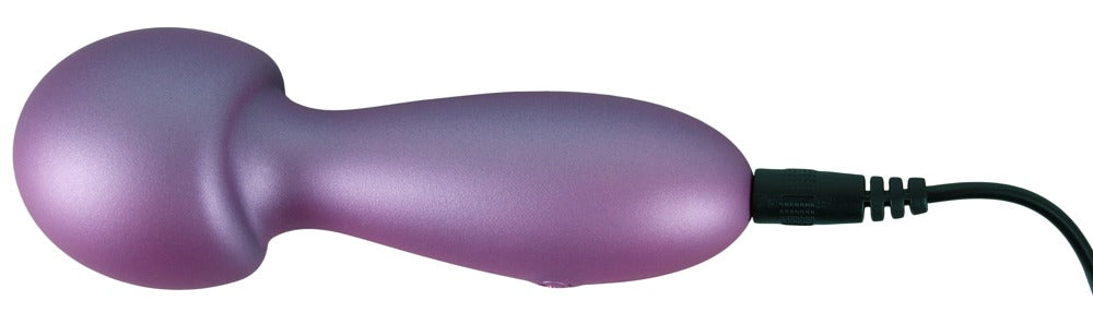 Sweet Smile Metallic Mini Wand - Varita de Masaje Recargable con 10 Modos