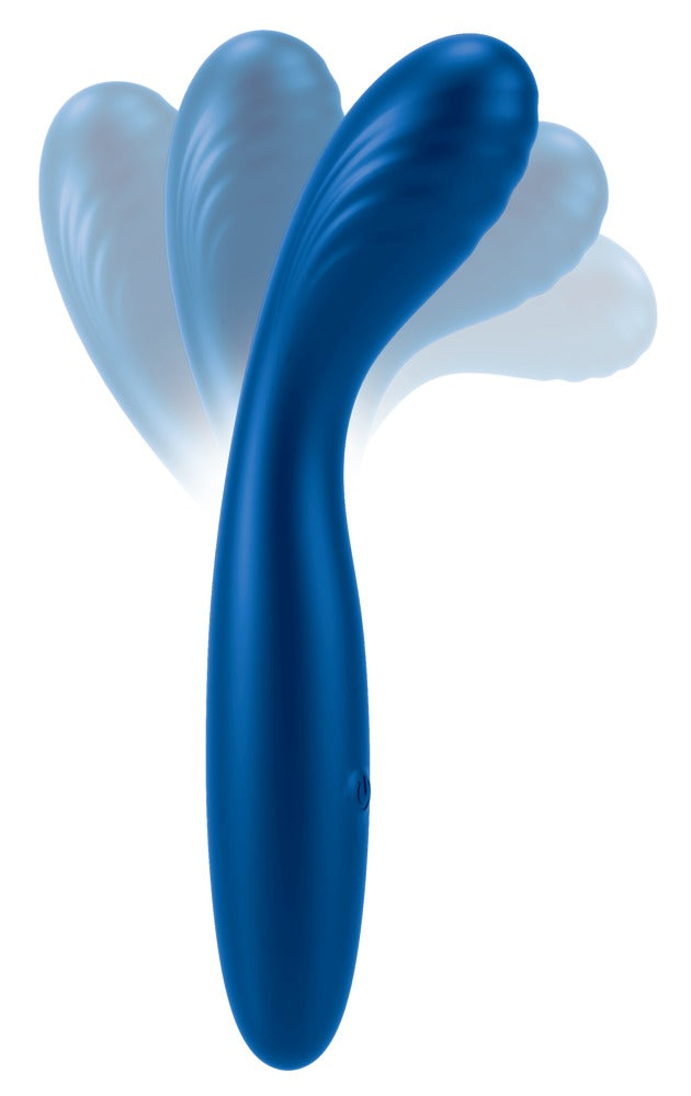 Sweet Smile Flexible G-Spot - Vibrador Punto G Metalizado Recargable