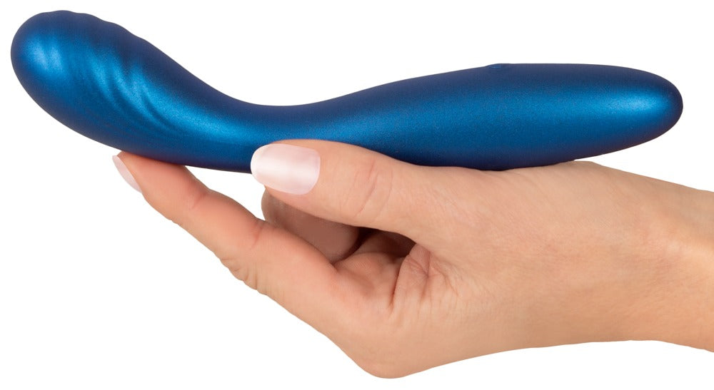 Sweet Smile Flexible G-Spot - Vibrador Punto G Metalizado Recargable