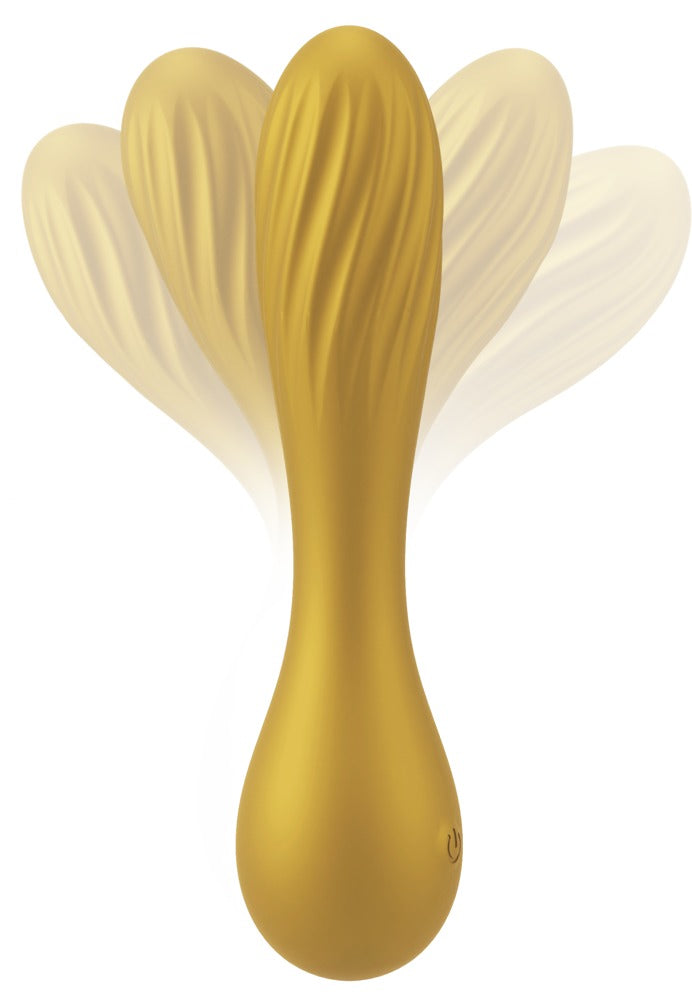 Sweet Smile Metallic Vibe - Minivibrador Recargable de Silicona Metalizada