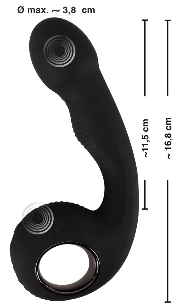 Black Velvets G&P-Spot Vibrato - Vibrador Dual con 2 Motores Independientes