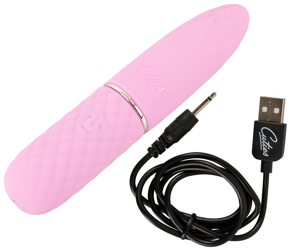 Cuties Mini Vibrador Rose 5.Ge - Minivibrador Recargable 10 Modos