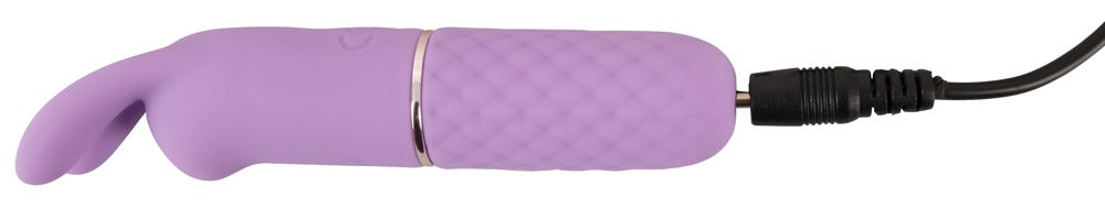 Cuties Rabbit Vibe Purple 5.G - Minivibrador de Silicona con 10 Modos