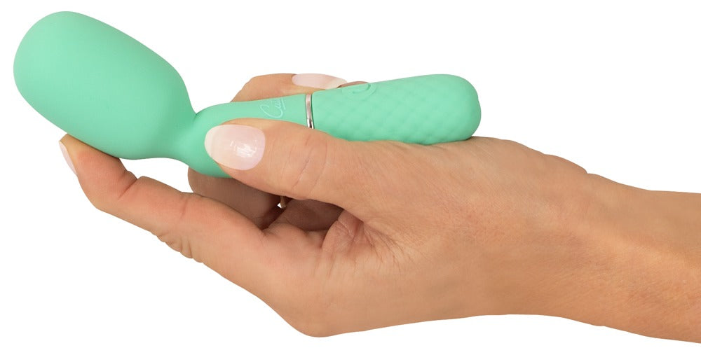 Cuties Mini Wand Green 5.Gen - Minivirador Recargable de Silicona