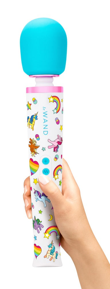 Le Wand Unicorn Wand - Varita Masajeadora Recargable con Accesorios