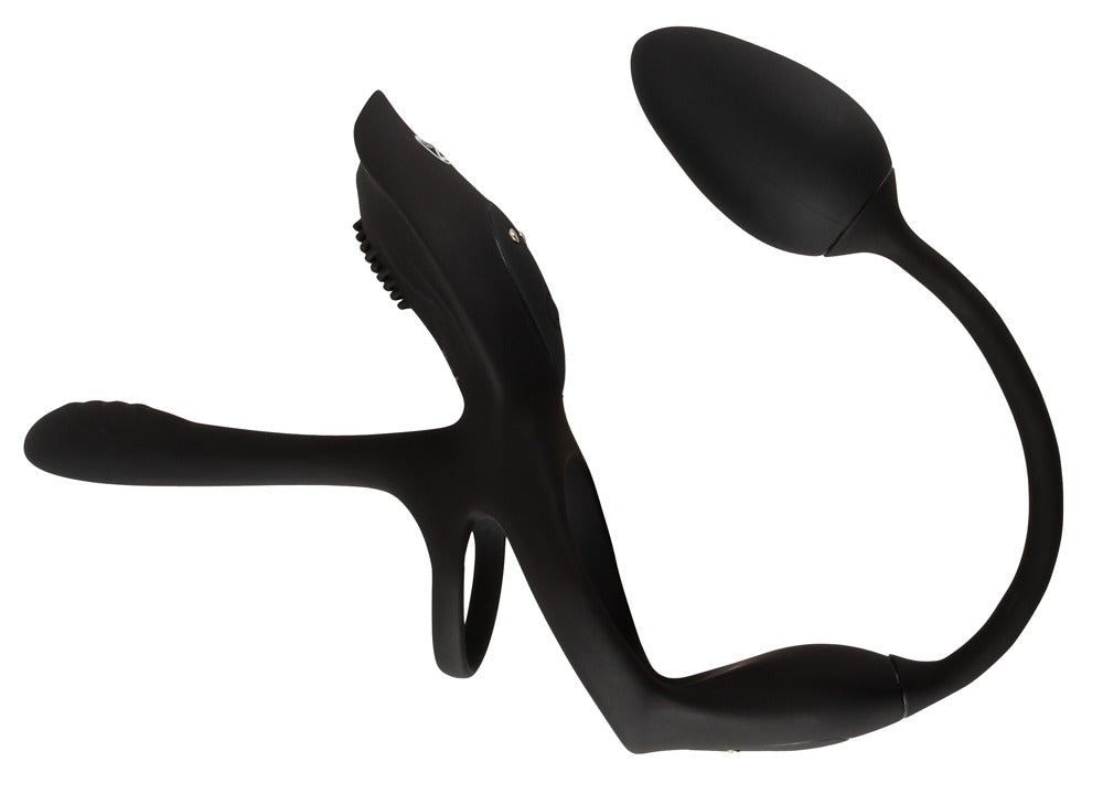 Couples Choice RC Multi Función - Vibrador de Pareja 5 en 1 con Mando a Distancia