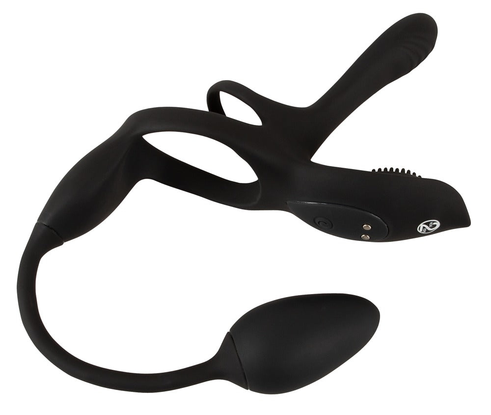 Couples Choice RC Multi Función - Vibrador de Pareja 5 en 1 con Mando a Distancia