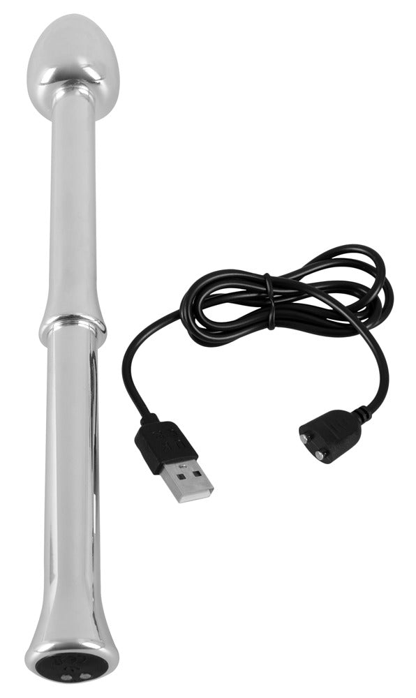 Rebel Metal Milking Stick - Estimulador de Próstata Vibrador con Punta Cónica