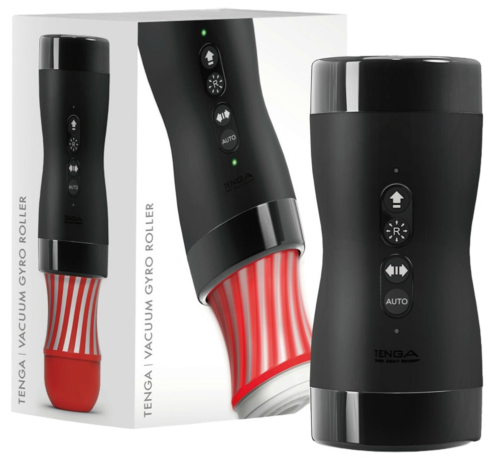 Tenga Vacuum Gyro Roller - Masturbador Automático con Rotación y Succión