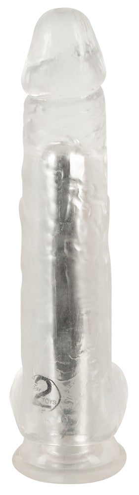 Crystal Clear Vibrador Realista 24.5cm - 10 Modos de Vibración