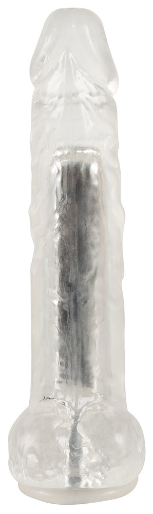 Crystal Clear Vibrador Realista 24.5cm - 10 Modos de Vibración