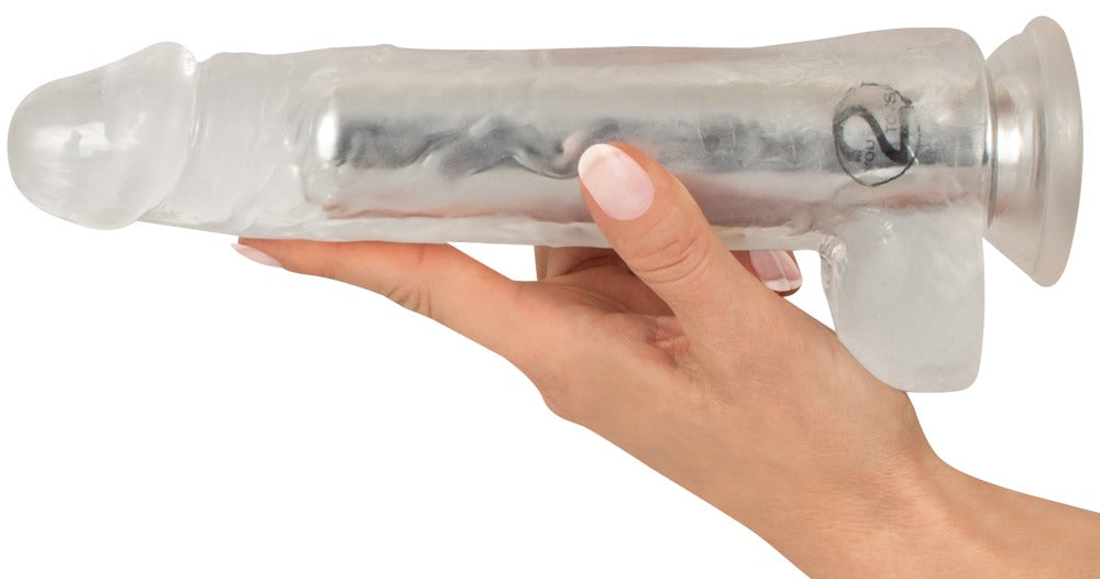 Crystal Clear Vibrador Realista 24.5cm - 10 Modos de Vibración