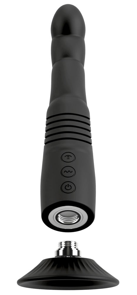 CC G and P-Spot Thrusting Finger - Vibrador de Empuje con Base de Succión