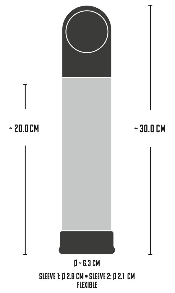 Mr. Boner Water Penis Pump - Bomba de Vacío Automática Impermeable