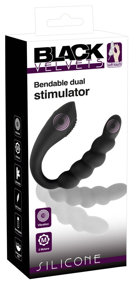 BV Bendable Dual Stimulator - Vibrador Doble Flexible con Doble Estimulación