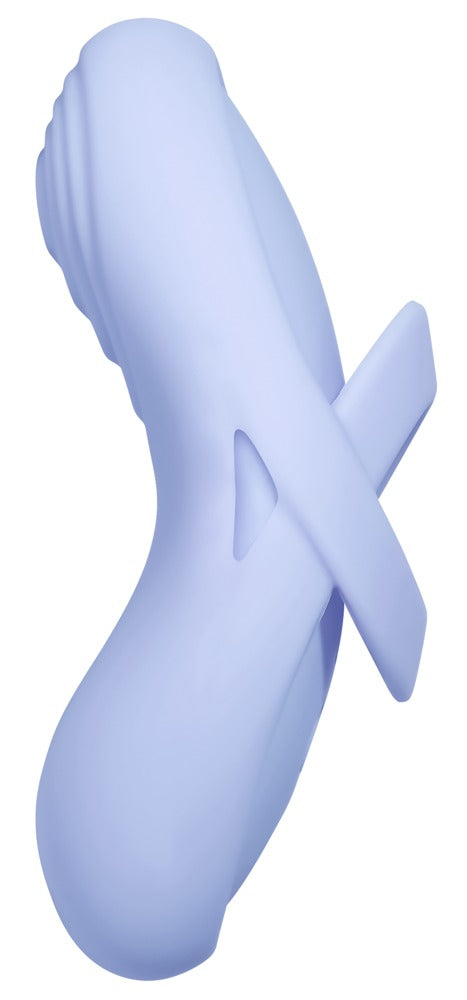 Echo 2 Sky Blue - Vibrador de Dedo Inteligente con Calor