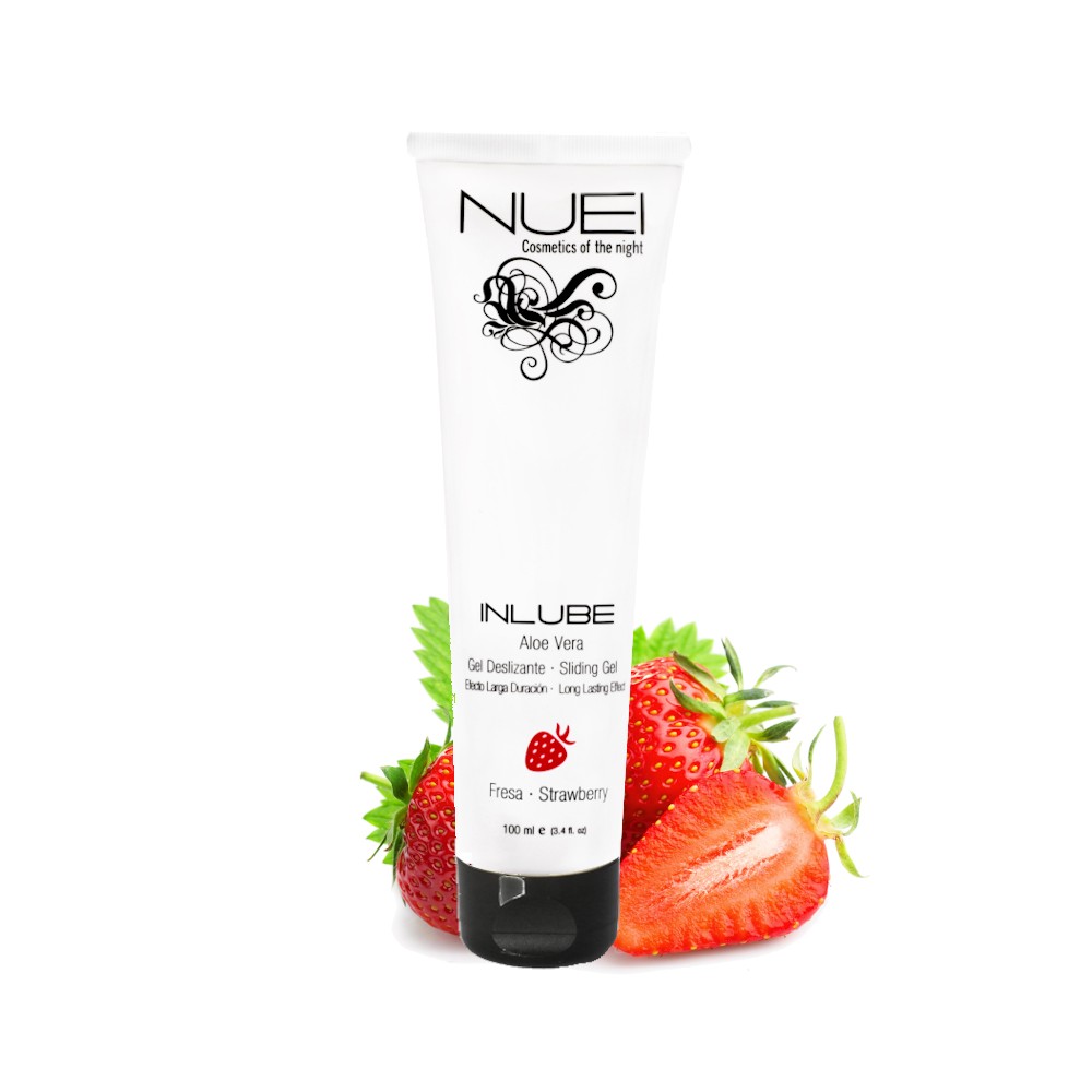 Nuei Lubricante a Base de Agua Inlube Fresa 100 ml