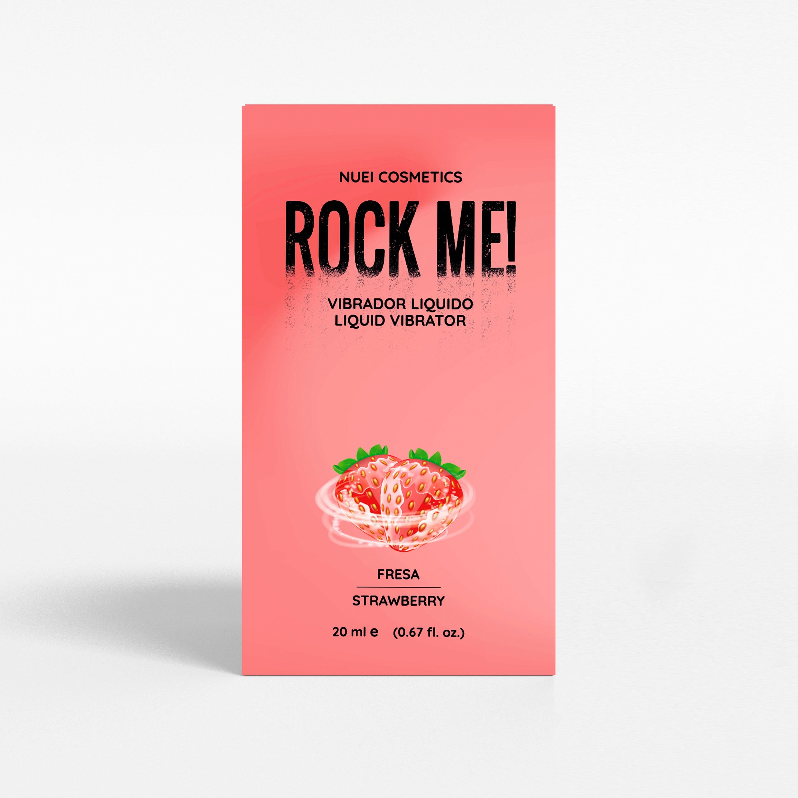 Rock Me! Vibrador Líquido Fresa 20 ml