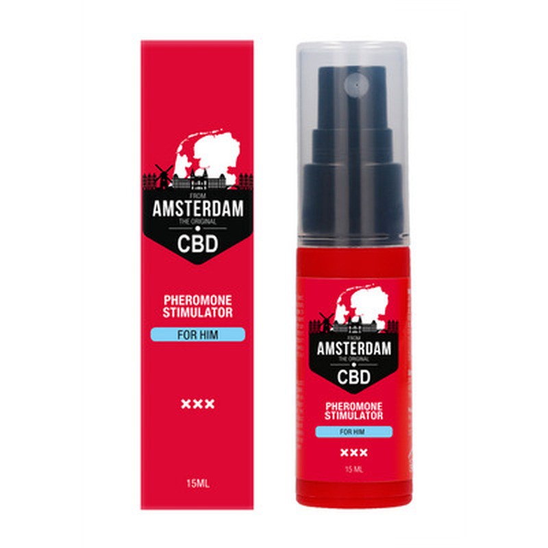 PERFUME DE FEROMONAS PARA HOMBRE ORIGINAL CBD AMSTERDAM0.5 FL OZ 15 ML PHARMQUESTS