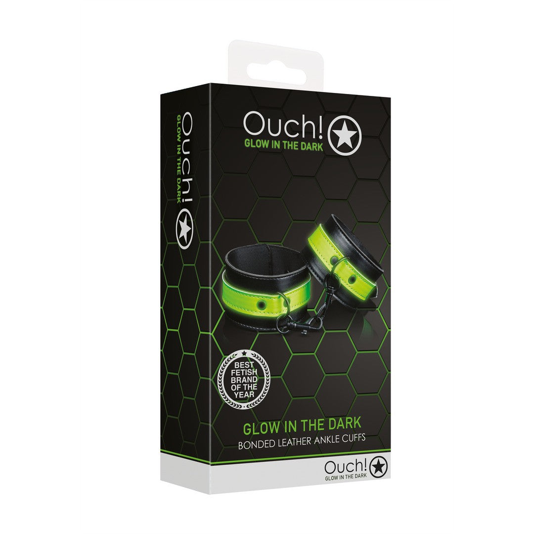 ESPOSAS PARA TOBILLOS FLUORESCENTES GLOW IN THE DARK OUCH!