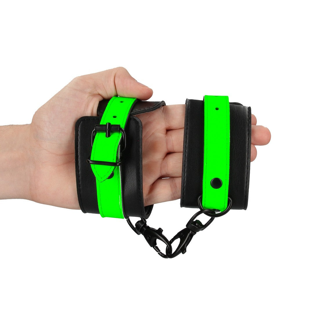 ESPOSAS PARA TOBILLOS FLUORESCENTES GLOW IN THE DARK OUCH!