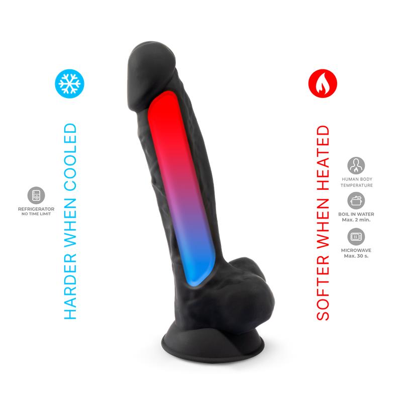 Dildo Dual Density Mod. 1 - 9 Negro