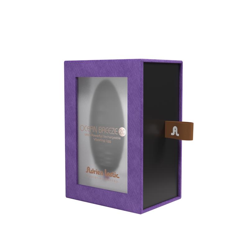 Huevo Vibrador Ocean Breeze 2.0 con Control Remoto Púrpura
