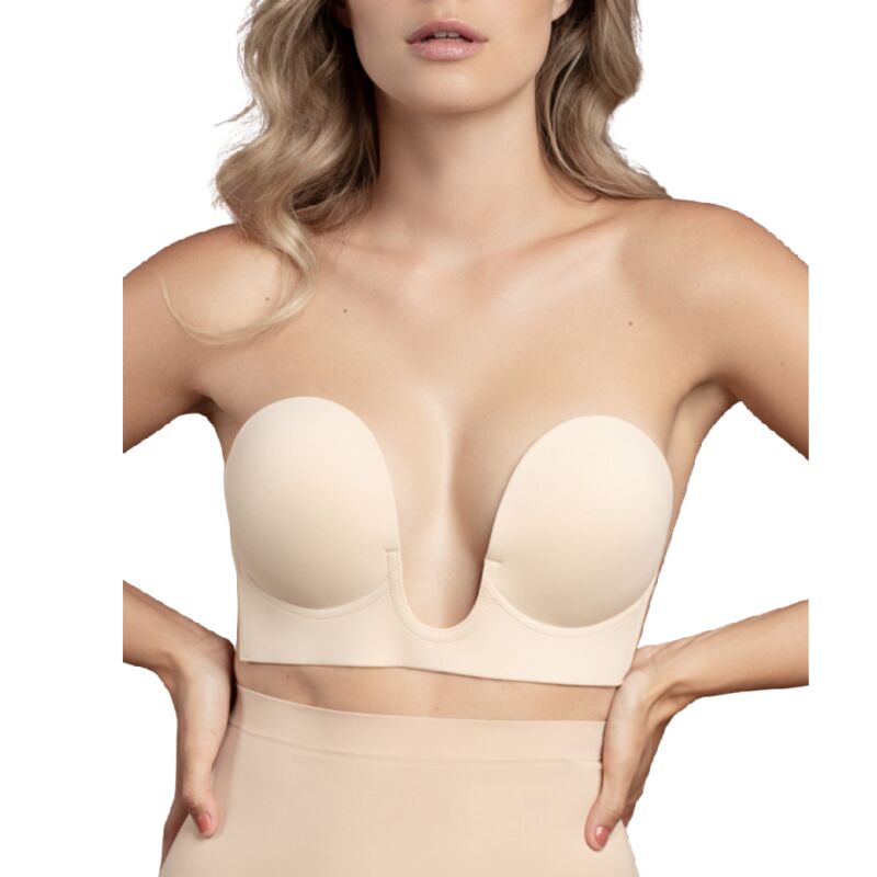 Sujetador Adhesivo Bye Bra U-Shape Beige - Sin Costuras Invisible