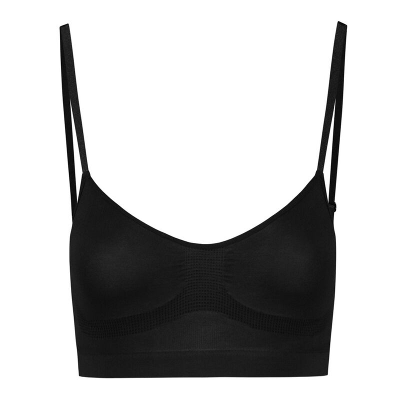 Bye Bra Medium Control Seamless Black XL - Sujetador Invisible Adhesivo